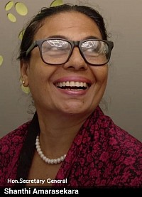 Hon.Secretary General , Ms.Shanthi Amarasekara