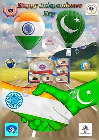 Happy Indian and Pakistan Independence Day.